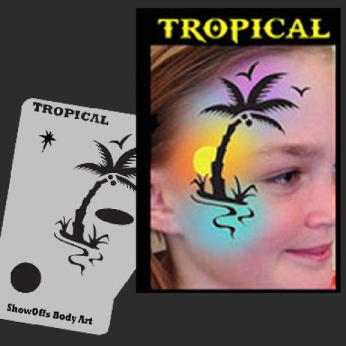 Show Off Stencil Tropical (Show Off Stencil Tropical)